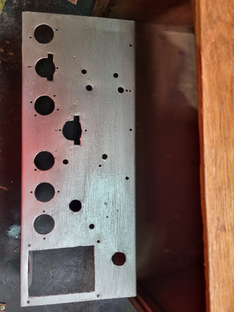 Chasis con nueva pintura
