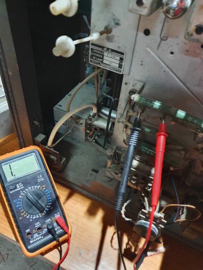 Resistencia abierta del T-2161