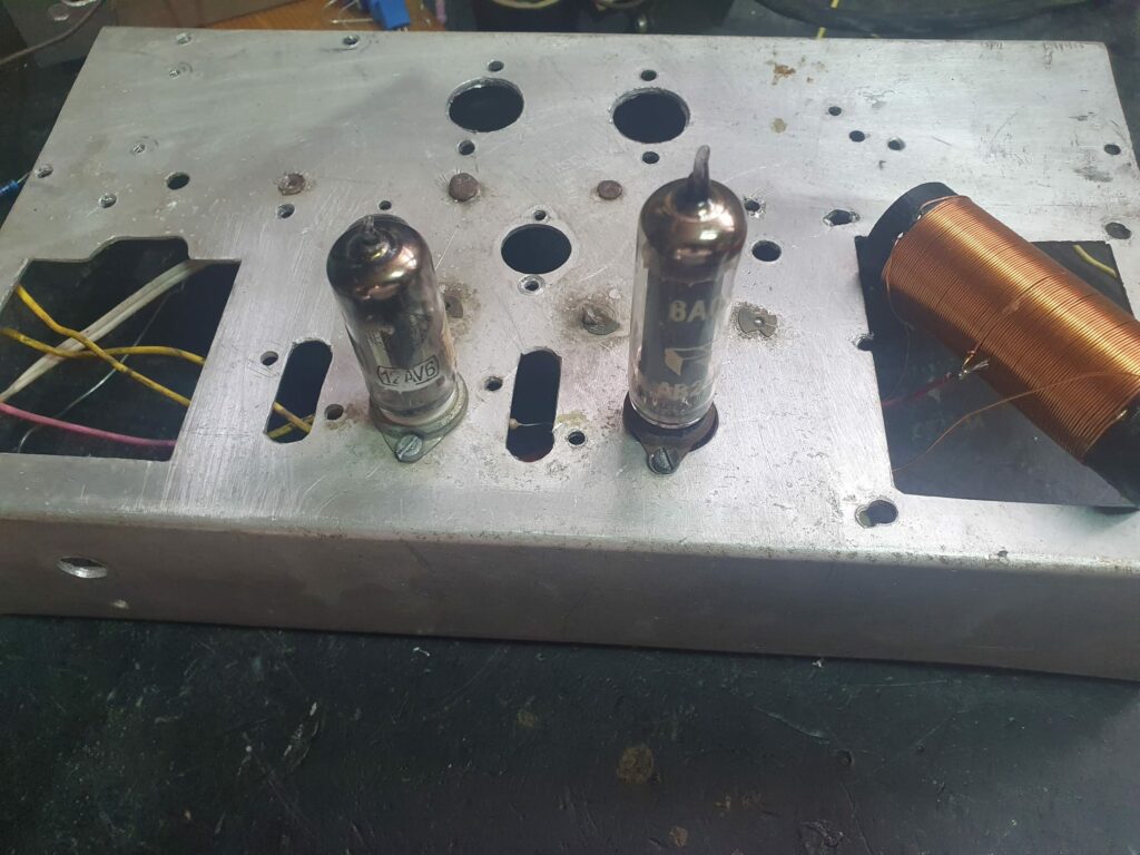 Detalle del transmisor de AM