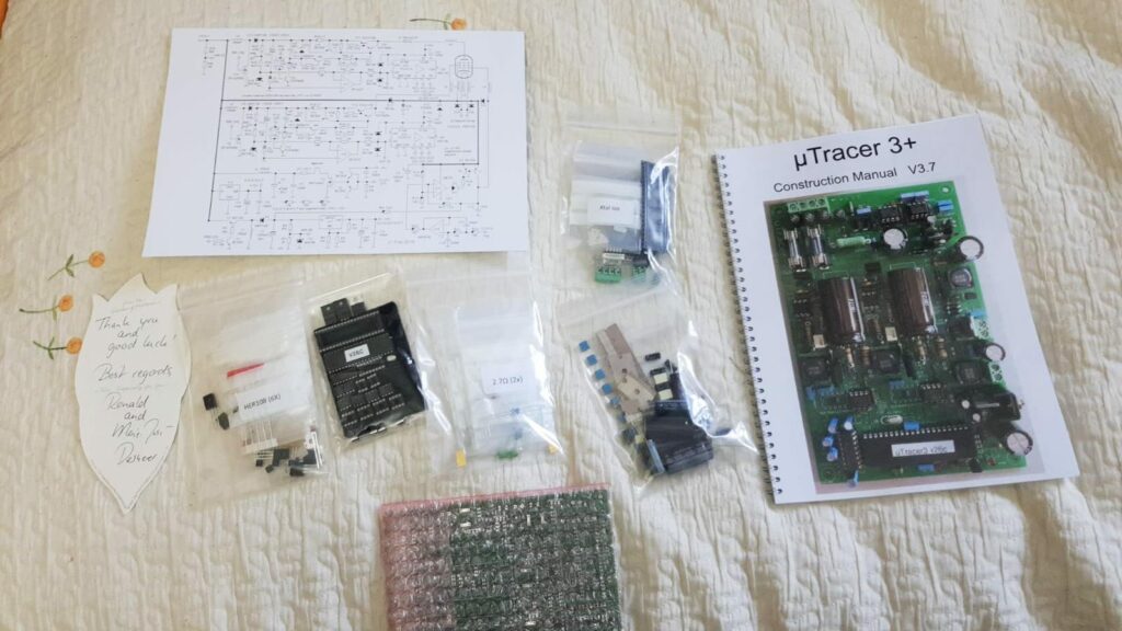 Materiales del medidor de válvulas µTracer3+