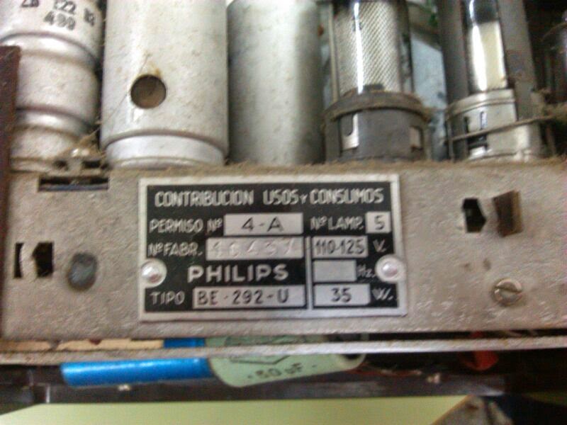Philips BE292U radio identifier