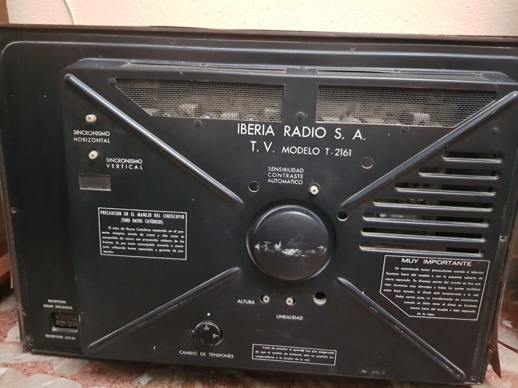 Parte trasera del Iberia T-2161