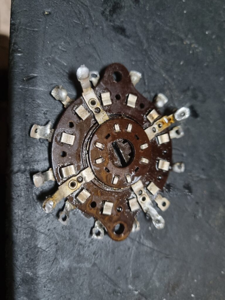 Conmutador de ondas limpio