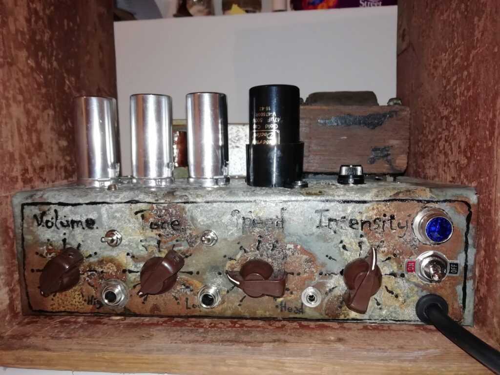 Detalle del The Wrecked Amp
