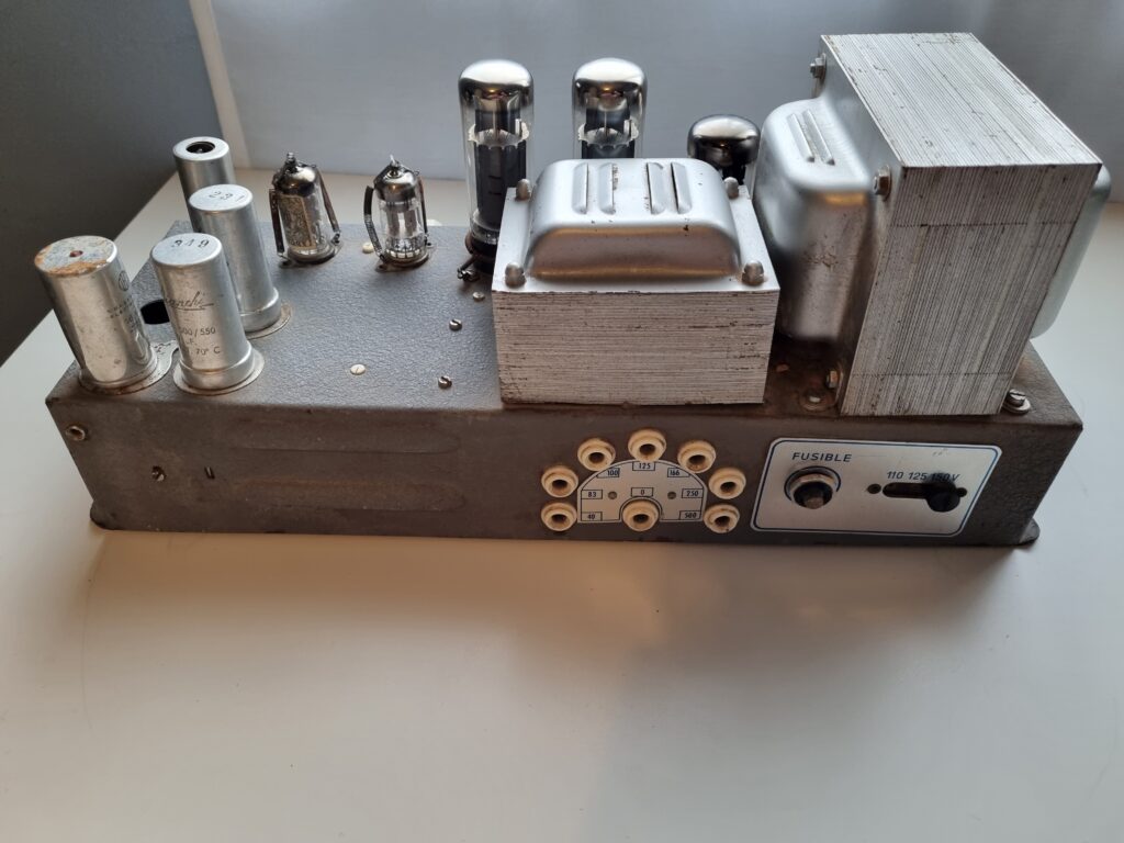 Parte trasera del Optimus Siroco Modelo 160
